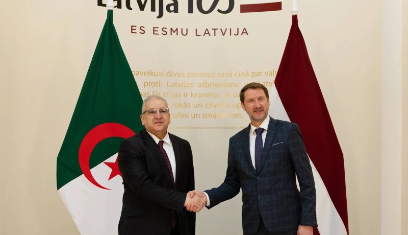 مقرمان يترأس الدورة الثانية للمشاورات السياسية الثنائية الجزائرية-اللاتفية