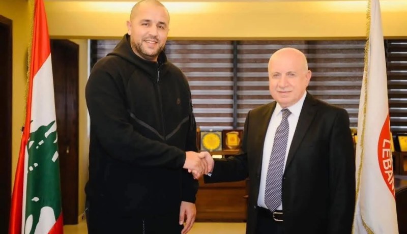 بوڨرة يلتقي رئيس الاتحاد اللبناني لتسطير برنامج العمل