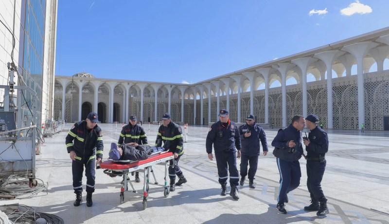 جامع الجزائر يعزّز جاهزيته الأمنيّة بتمرين ميدانيّ يحاكي حالات الطوارئ