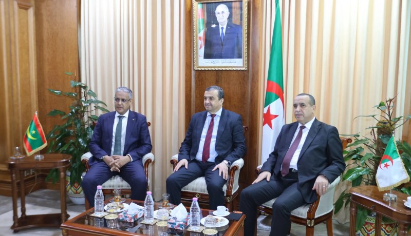 وزيرا المحروقات والطاقة يستقبلان نظيرهما الموريتاني.. هذا ما أكدوا عليه
