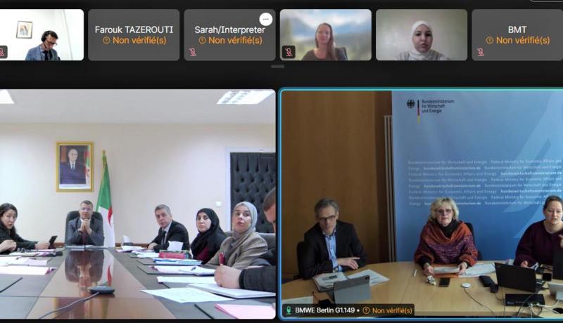 إجتماع هام بين الوكالة الجزائرية لترقية الاستثمار والوزارة الفدرالية للشؤون الاقتصادية والطاقة لألمانيا