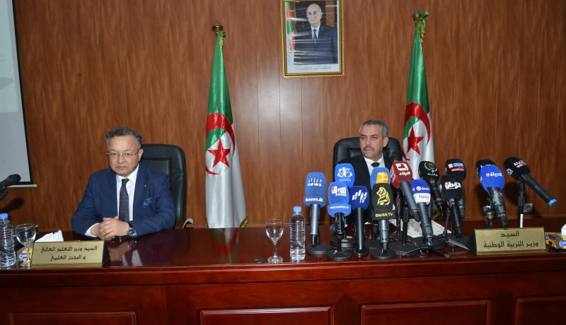 وزيرا التربية والتعليم العالي يشرفان على توقيع 6 اتفاقيات تعاون وشراكة