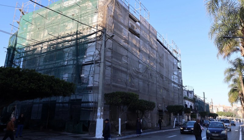 إعادة تأهيل البنايات  في العاصمة..الوزير الوالي يسدي تعليمات صارمة