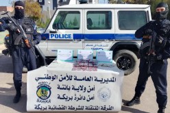 شرطة باتنة توقف شخصين وتحجز كمية من المهلوسات والكوكايين