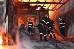 العاصمة.. إصابة شخصين في حريق مستودع بالرويبة 