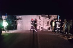 الجلفة.. 40 جريحا في حادث انقلاب حافلة