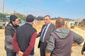 جلاوي يجري زيارة ميدانية مفاجئة لمشاريع الطرق بالعاصمة