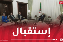 رئيس الجمهورية يستقبل وزير الداخلية الفرنسي