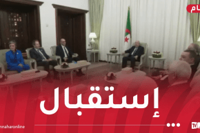 رئيس الجمهورية يستقبل وزير الداخلية الفرنسي