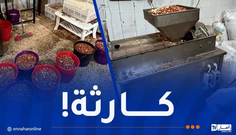 تلمسان: إكتشاف ورشة سرية وحجز 20 قنطارا من “الكاوكاو”