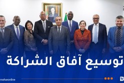 عجال يستقبل وفدًا من المسؤولين التنفيذيين في مؤسسة التمويل الدولية لشؤون منطقة إفريقيا