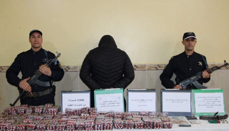 خنشلة.. توقيف شخص وحجز أزيد من 22 ألف كبسولة من المؤثرات العقلية