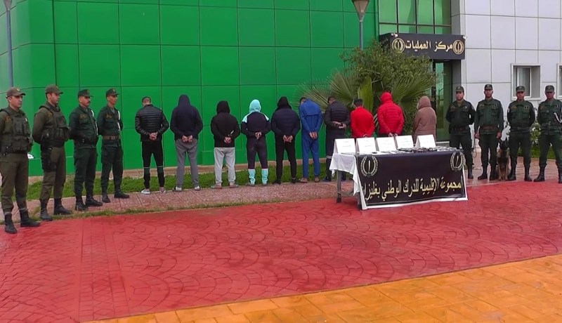 درك غليزان يوقف نشاط شبكتين إجراميتين مختصتين في المتاجرة بالمخدرات 