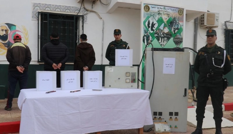 معسكر.. وضع حد لنشاط مجموعة من الأشخاص قاموا بسرقة معدات كهربائية