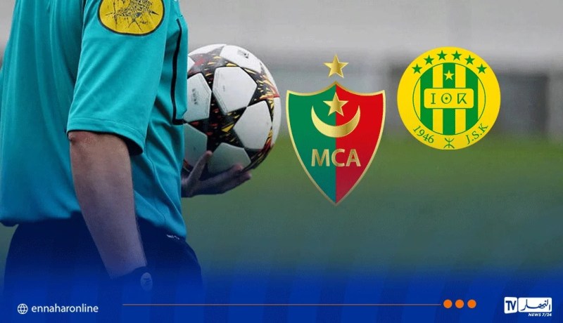 بن براهم حكما لقمة الجولة الـ21 بين مولودية الجزائر وشبيبة القبائل