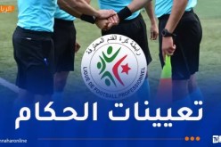 تعيينات الحكّام لمباريات الجولة 20 من الرابطة المحترفة