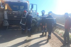 تيسمسيلت.. إصابة شخص في اصطدام شاحنتين بسيارة