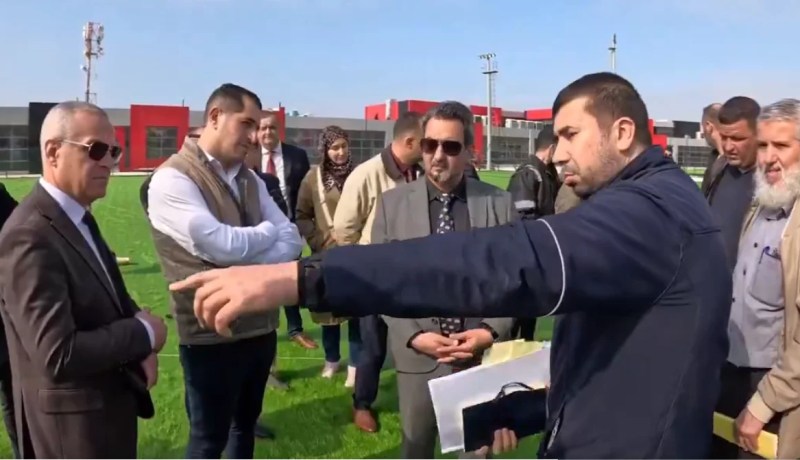 بالفيديو.. رياض حجال ونويوة يتفقدان تقدم أشغال مركز تكوين اتحاد العاصمة