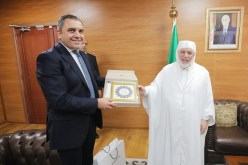 عميد جامع الجزائر يستقبل السفير المصري