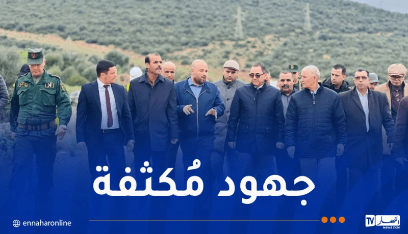 خرجات ميدانية لمراقبة إنجاز مشروع الخط المنجمي الشرقي