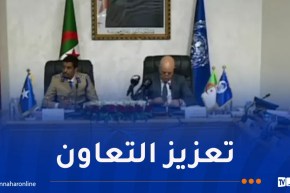 المدير العام للأمن يستقبل وفدا شرطيا رفيع المستوى من الصومال