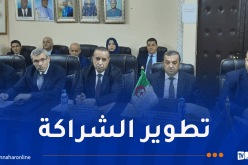 عرقاب وعجال يعقدان جلسة عمل مع وفد رفيع المستوى ببوركينافاسو