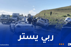 4 ضحايا في حادث اصطدام تسلسلي لموكب زفاف بالبويرة