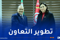 الوزير الأول يعقد جلسة ثنائية مع رئيسة الحكومة التونسية