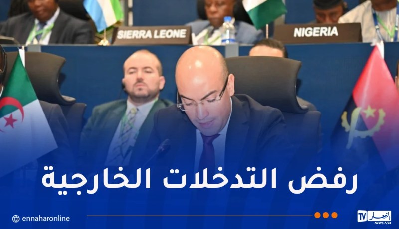 شايب يُؤكد تضامن الجزائر الثابت مع السودان والصومال