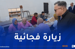 وزير التعليم العالي يزور إقامة أولاد فايت لمراقبة تحضير وجبة الفطور