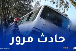 تيبازة: إصابة 13 شخصا في انحراف حافلة