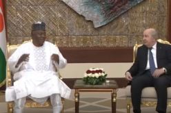 الرئيس تبون يجري محادثات على انفراد مع نظيره النيجري