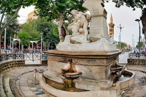 للمرة الرابعة.. تخريب تمثال عين الفوارة في سطيف