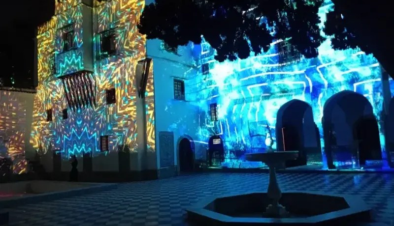 انطلاق مهرجان الجزائر الدولي لفن الإسقاط الضوئي بمتحف الباردو بالعاصمة
