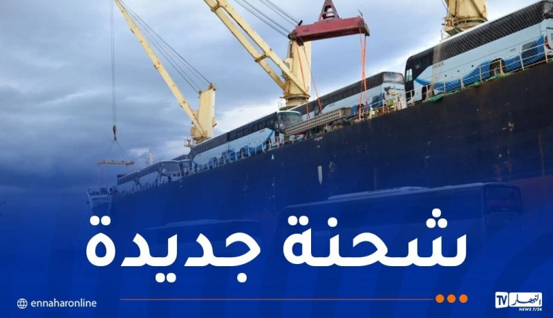 وزارة الدفاع تستلم شحنة جديدة من الحافلات المستوردة