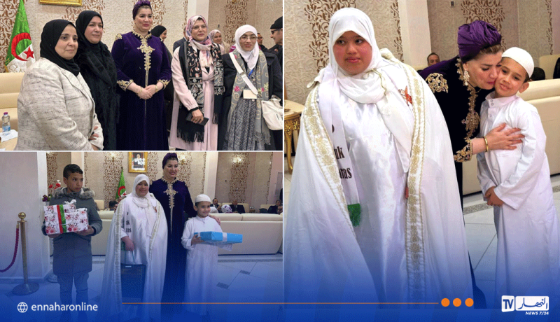 سوق أهراس.. مولوجي تكرّم ذوي الهمم المتفوقين في المسابقة الوطنية لحفظ وتجويد وترتيل القرآن الكريم