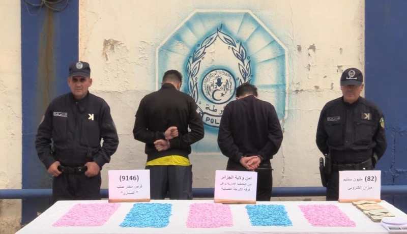 توقيف شبكتين إجراميتين حاولتا إغراق براقي بـ 10 آلاف قرص اكستازي و18 كيلو زطلة