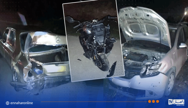 تلمسان.. قتيل و4 جرحى في اصطدام تسلسلي بمغنية 