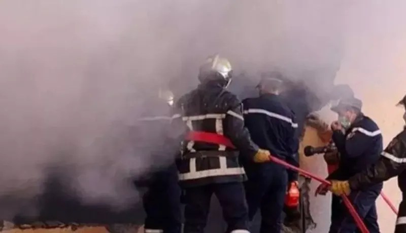 العاصمة.. إخماد حريق ببناية في القصبة وتسجيل إصابة شخصين