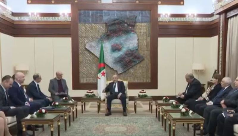 رئيس الجمهورية يستقبل رئيس وزراء صربيا