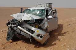 أدرار.. 10 جرحى في اصطدام بين سيارتين ببودة