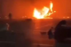 دبي: حريق في رصيف بميناء جبل علي إثر سقوط شظايا 