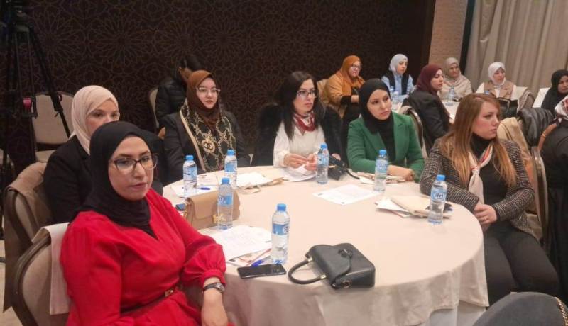 لقاء مع القاضيات لاستعراض مخرجات مشروع التعاون حول دعم تنمية المسار المهني للمرأة القاضية