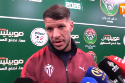 كداد: “مباراتنا ضد المولودية كانت كبيرة والأهم هو التأهل”