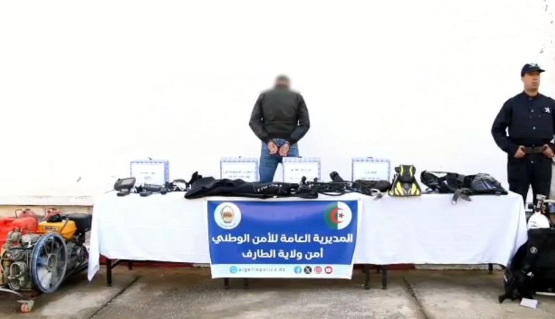 الطارف.. توقيف شخص وحجز قرابة 2 كلغ من المرجان