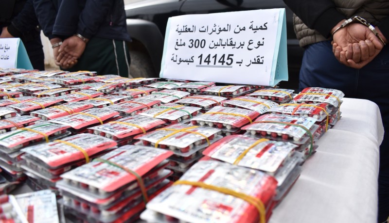 المسيلة.. تفكيك شبكة إجرامية وحجز أكثر من 14 ألف قرص بريغابالين