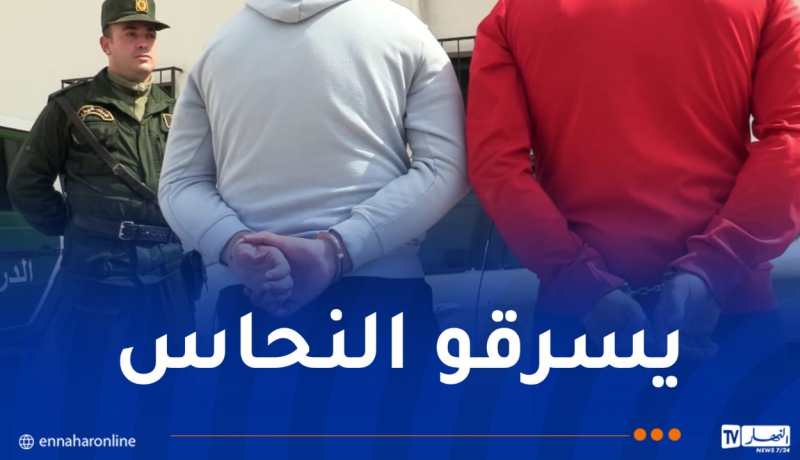 عنابة: وضع حد لنشاط جماعة إجرامية سرقت كوابل وتسببت في تخريب شبكة الإتصالات