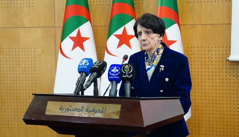 رئيسة المحكمة الدستورية: المرأة الجزائرية أكدت مكانتها في مؤسسات الدولة