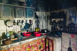 إصابة 12 شخصا إثر احتراق شقة بميلة