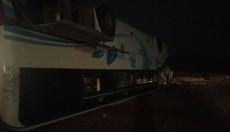 النعامة..وفاة شخص وإصابة 29 آخرين إثر انقلاب حافلة